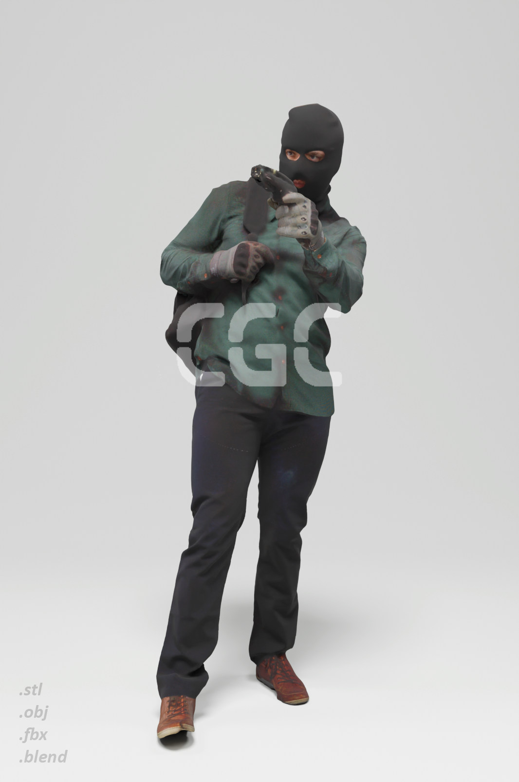 Green Bank Robber 3