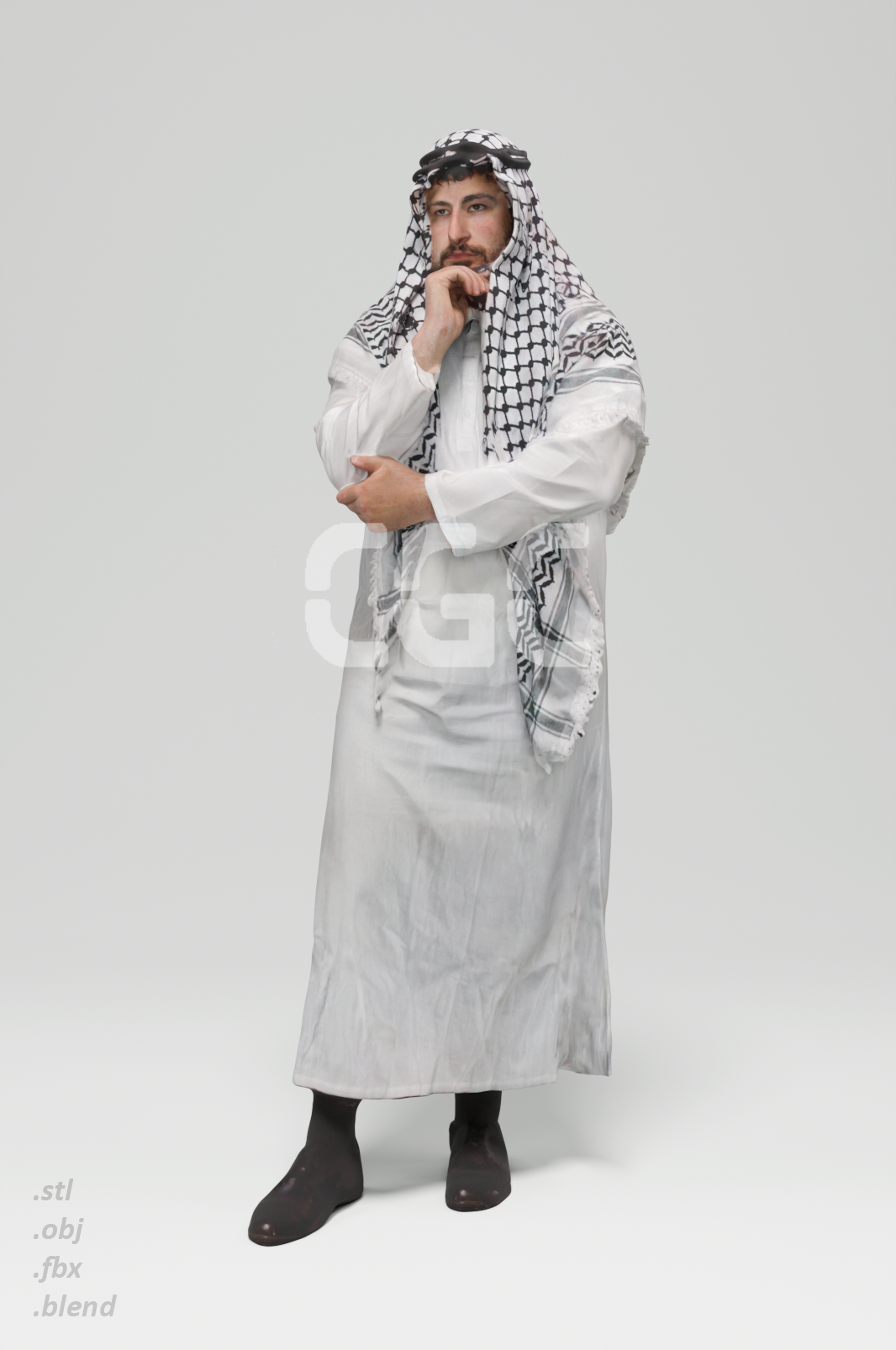 Middle Eastern Male 3