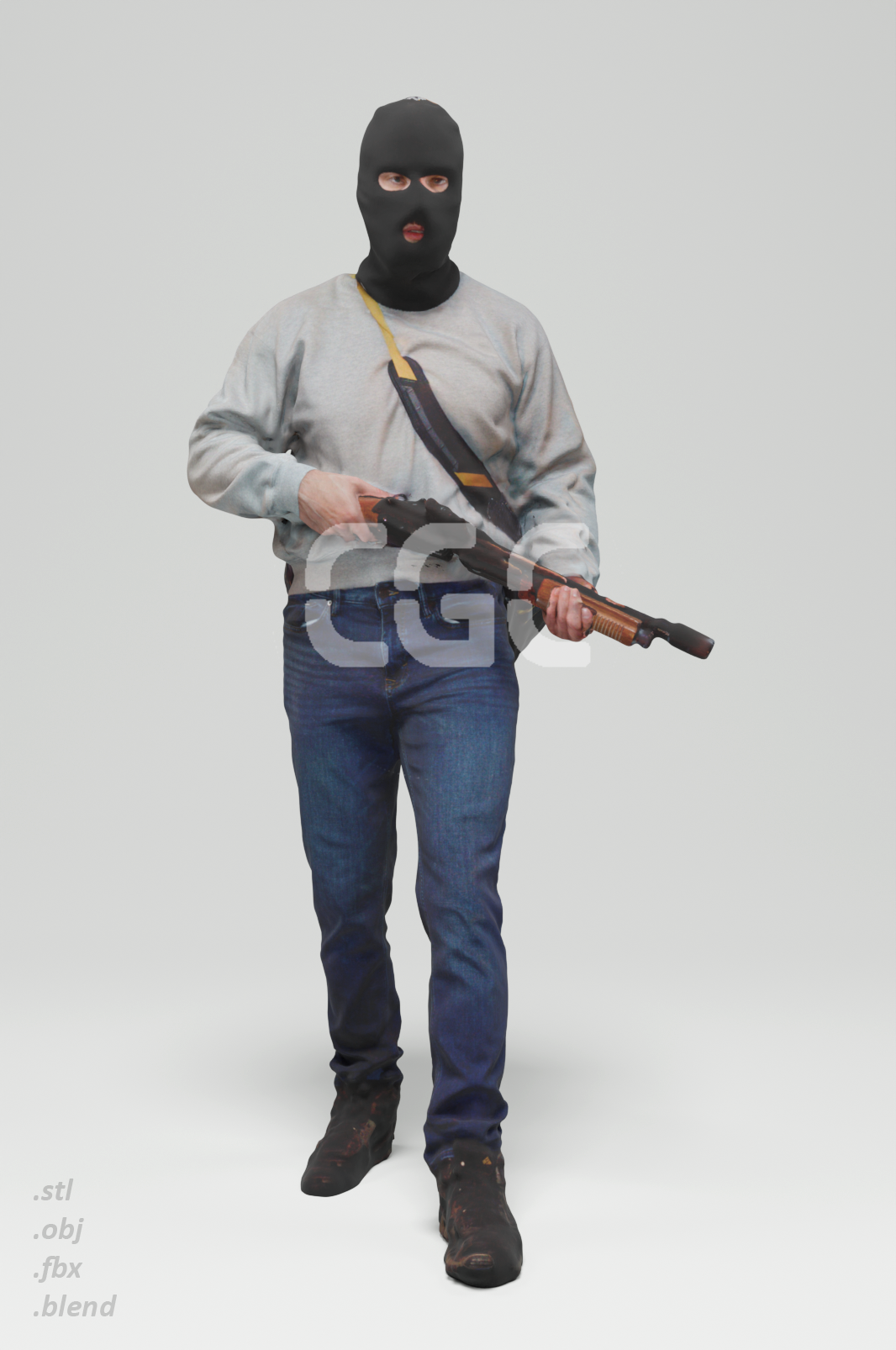 Bank Robber Gray 1