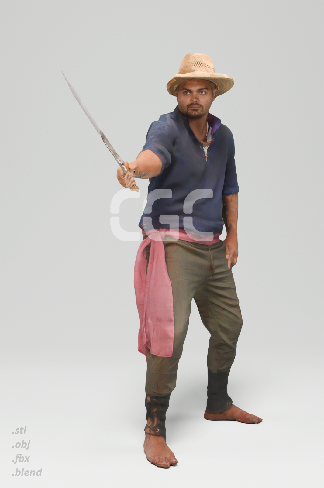 Pirate Dockworker 1