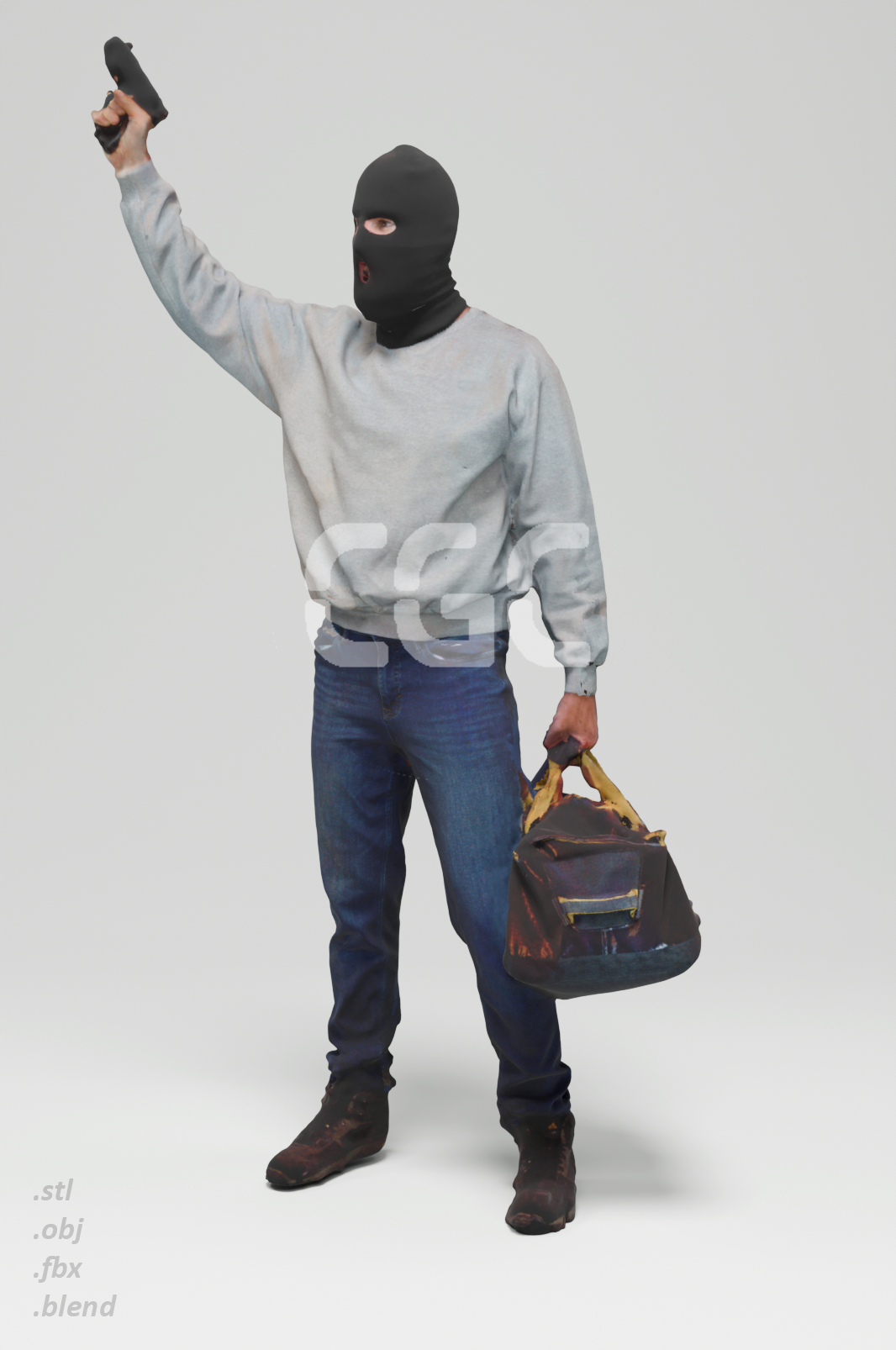Bank Robber Gray 2