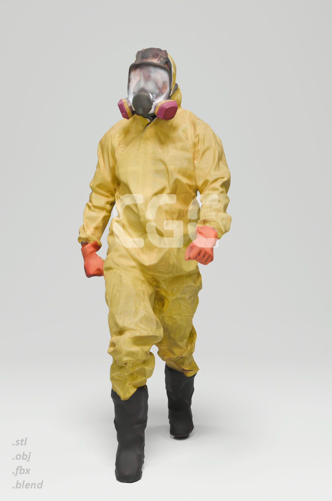 Yellow Hazmat 3