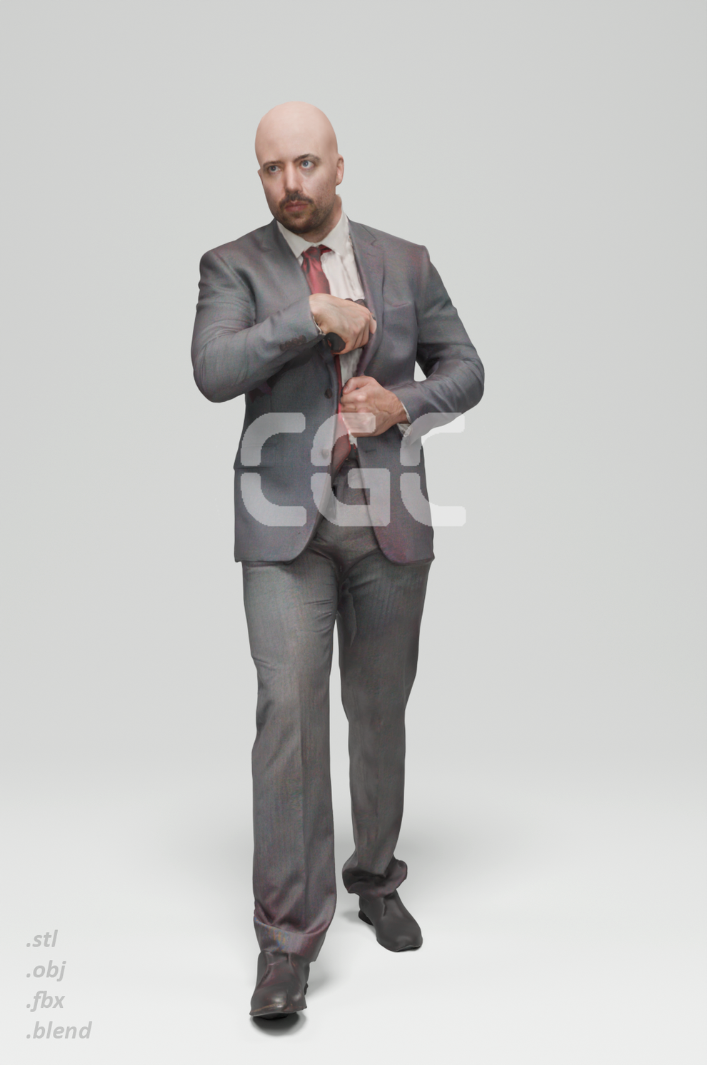 3D Model The Hitman 3 – CG Characters