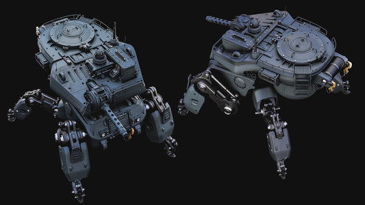 How to Design Realistic Mechs in Blender - Course