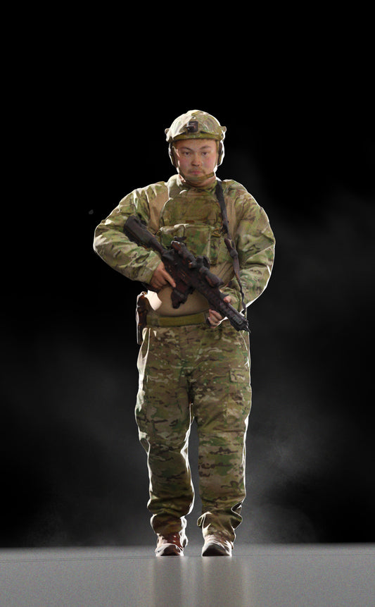 multicam soldier 2